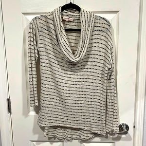 Black and white sweater